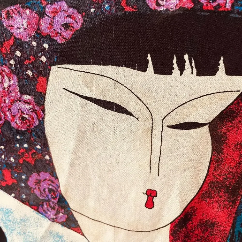 Chico’s SILK Size XS kimono blouse - Picture 7 of 11